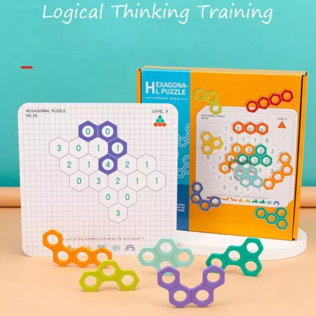 Montessori Honeycomb Puzzle Toys Honeycomb Educational Math Toys  Kindergarten