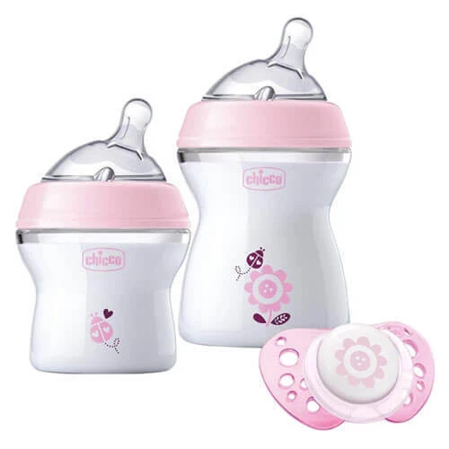 Fille Chicco Allaitement Naturel Toucher Set Cadeau