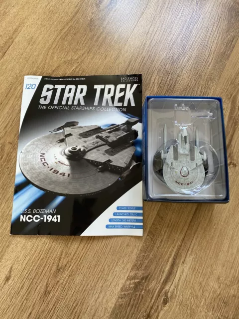 Star Trek Eaglemoss ~ USS Bozeman NCC 1941 ~ Boxed Issue 120