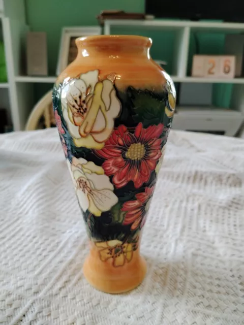 Moorcroft Vase Signed Emma Bossons