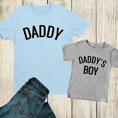 Daddy & Daddy's Son Matching T Shirt Fathers Day Gift Dad And Son Matching Shirt