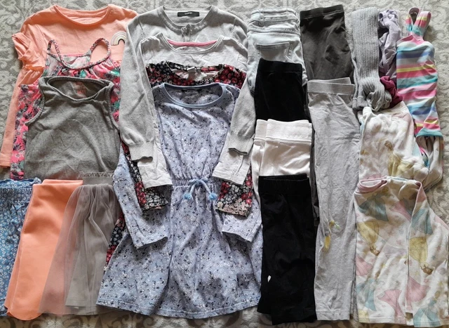 Girls Bundle Of Clothes Age 5-6 Inc Tu Next George Primark Etc
