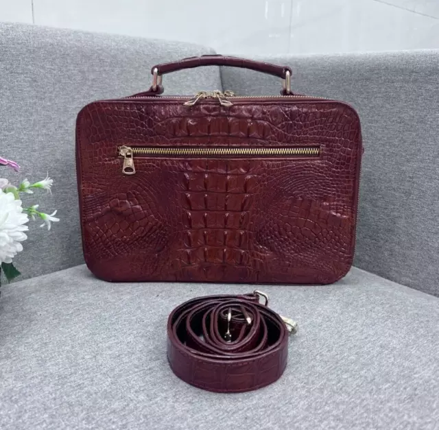 Genuine Leather Bag, Handbag for Women and Men Elegant Vintage