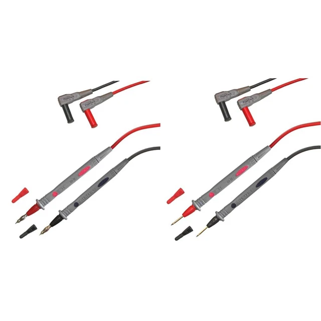 Sonde Multimètre Testeur Silicone électrique Cordon flexible Pince Crocodile vis