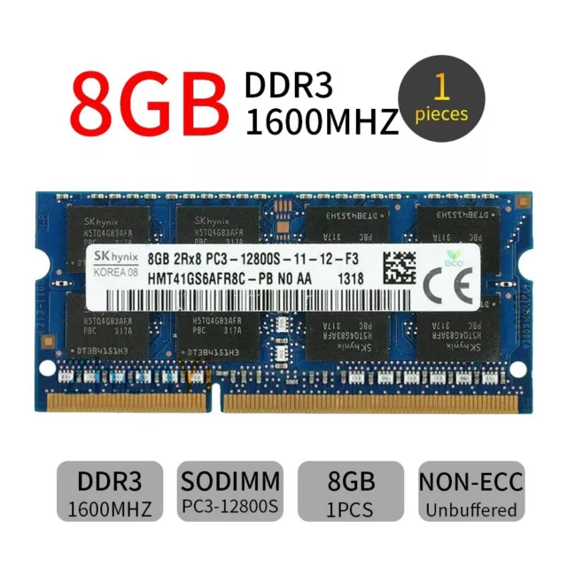 OFFTEK 8GB RAM Memory 240 Pin Dimm - 1.5v - DDR3 - PC3-12800 (1600Mhz) -  Non-ECC