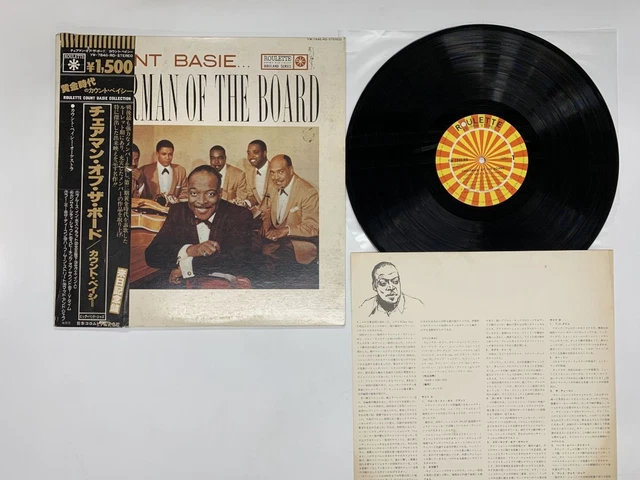 COUNT BASIE CHAIRMAN Of The Board Japan LP OBI [52138ER] $3.00