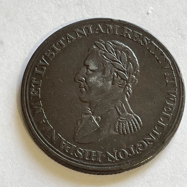 Canada Wellington Token Half Penny