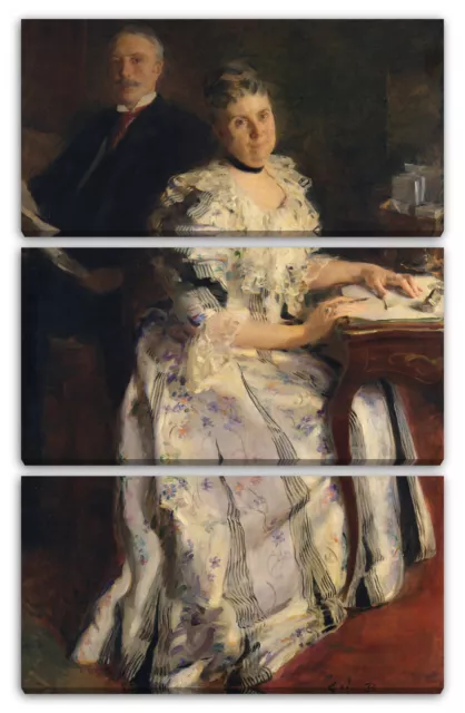 Lienzo/Marcos Cecilia Beaux - El Sr. y la Sra. Anson Phelps Stokes 3