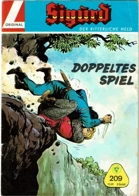 SIGURD Nr. 209 - Doppeltes Spiel - Org. Walter Lehning Verlag (1958-68)