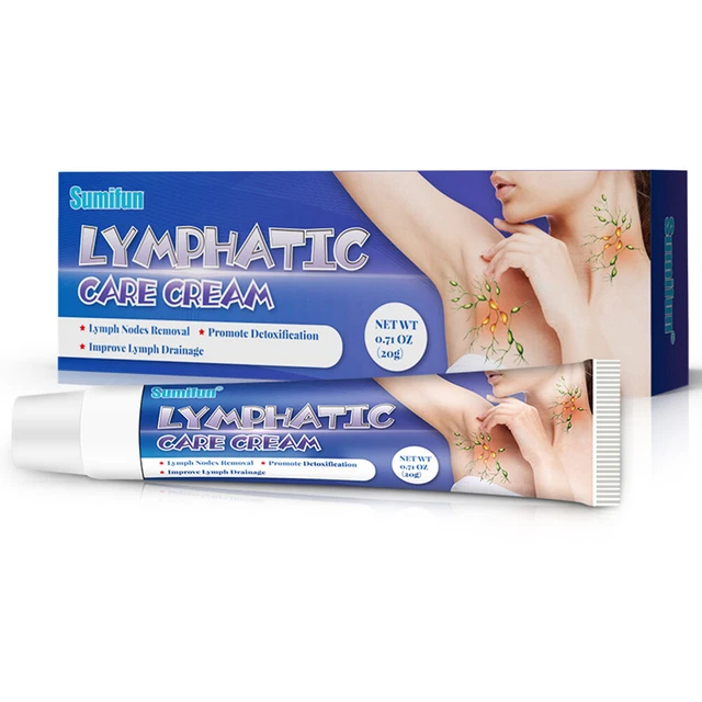 LYMPHATIC CREAM LYMPH Gland Nodes Removal Ointment Anti-Swelling Detox ...