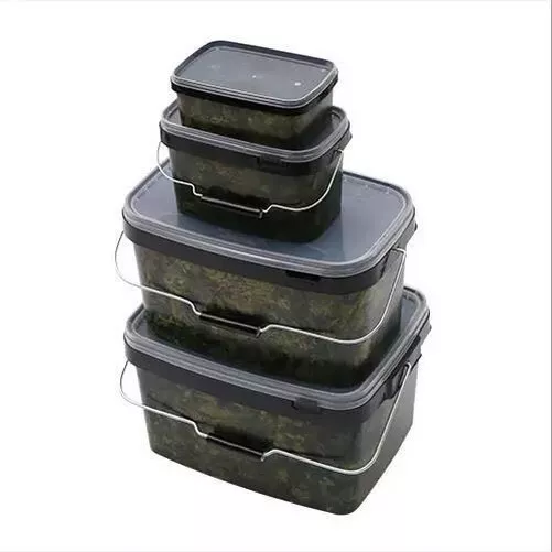 Gardner Camuflaje Rectangular Eco Cubos/Bañera / Pesca de Carpa