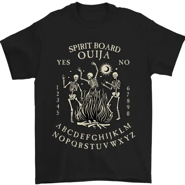 Ouija Spirit Board Halloween Dämonen Geister Herren T-Shirt 100 % Baumwolle