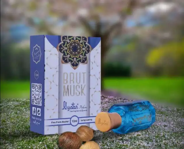 Perfume Alyaan Brut Musk Attar Ittar Roll On Floral Attar 12 ml