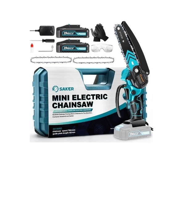 Chargeur 21V TKDY Pour Tronçonneuse Saker SK1804D - Batterie Lithium - Protection Intégrée