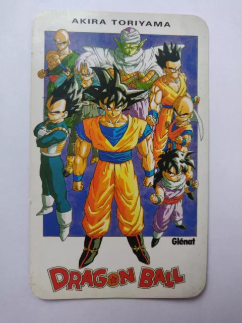 Carte Glenat Dragon Ball special calendrier 1996 rare calendar card Bird  Studio - Dragon Ball | Beebs