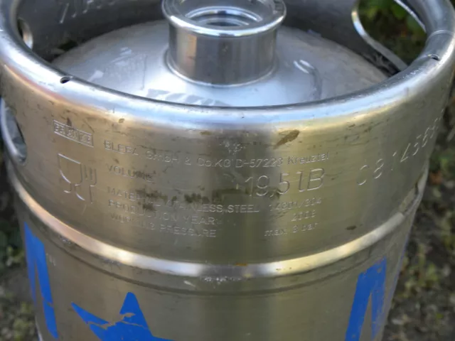 MicroStar 1/6 bbl / 5 Gallon Keg (EMPTY) 3