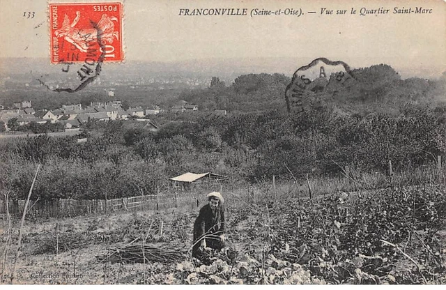 95 - FRANCONVILLE - SAN32791 - Vue sur le Quartier Saint Marc - Agriculture