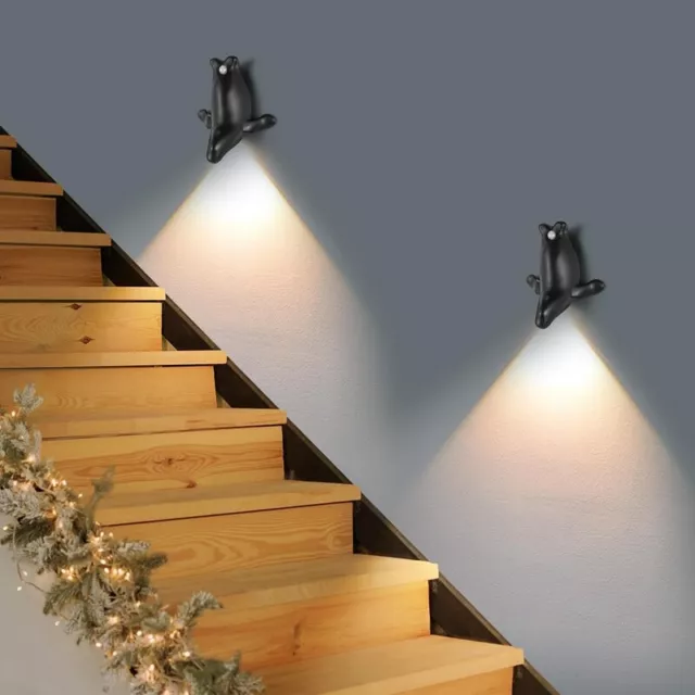 Set di due lampade da parete LED magnetiche con Motion3373