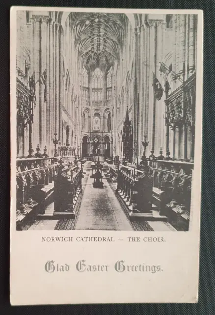 "Für das Imperium" Serie Postkarte - Norwich Kathedrale - Ostergrüße (b)