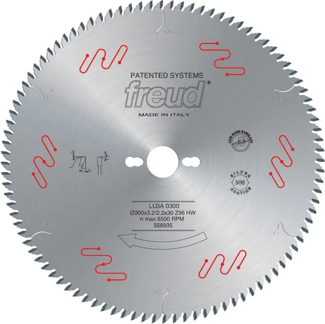 Freud 300 mm x 96T Panel Sizing on Sliding Table Saws (LU3A03)