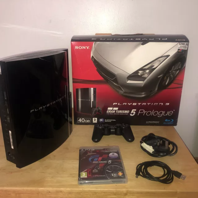 Sony PlayStation 3 Console (40GB) with Gran Turismo 5 Prologue