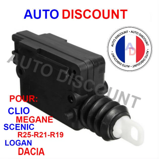 Moteur De Centralisation Verrouillage Porte Et Coffre Compatible Renault Clio Espace Kangoo Laguna Master Megane - 6025001797 7701039565