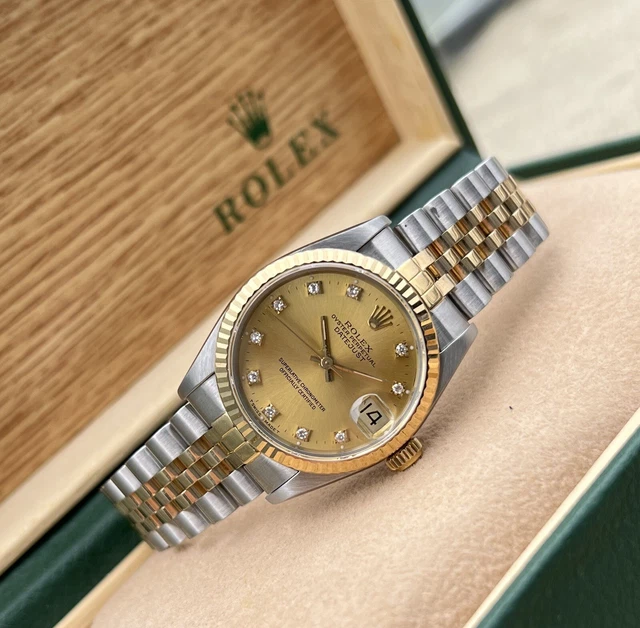 2020 rolex datejust 31mm bi metal ladies