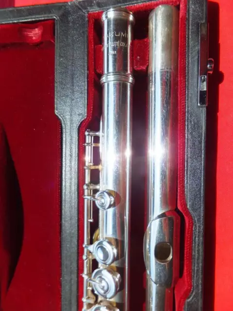 TAKUMI = ALTUS & MATEKI 450 -RI- Vollsilber silver Querflöte flute flauta 2