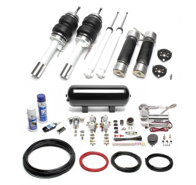 Ta technix Air Châssis Kit de Compresseur Noir pour Audi Skoda Seat VW Golf VII