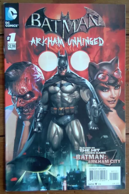 Batman: Arkham Unhinged 1, Dc Comics, June 2012, Vf