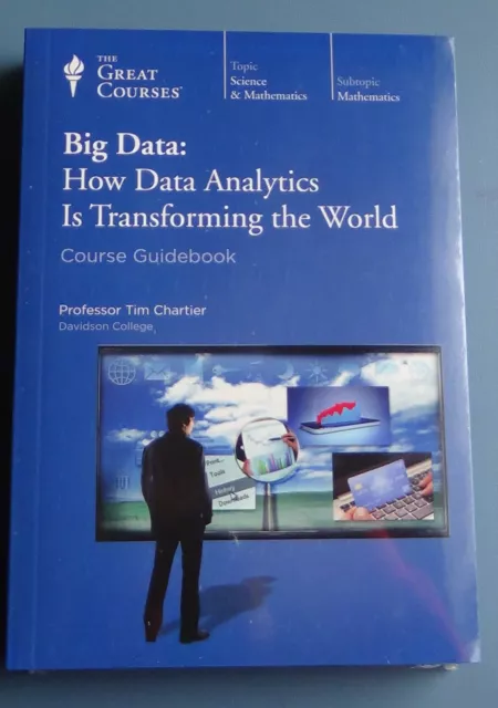 NEW SEALED Great Courses Big Data How Data Analytics Is Transforming the World