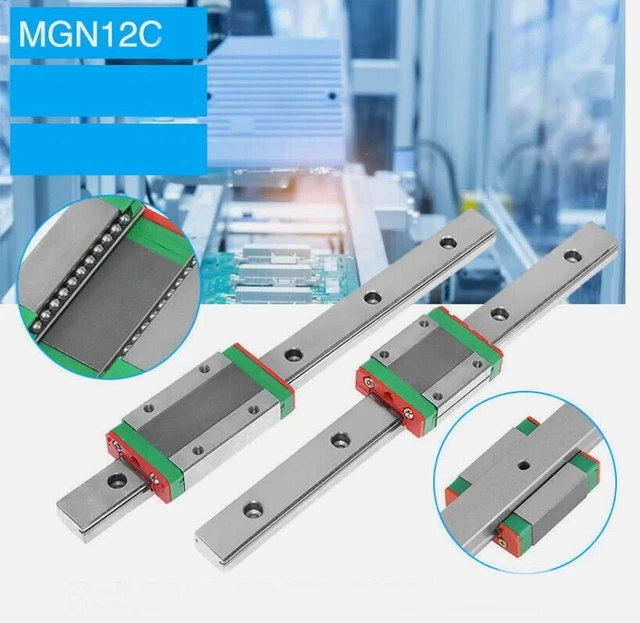 GUIDA GUIDA GUIDA scorrevole lineare miniatura CNC 12 mm / blocco