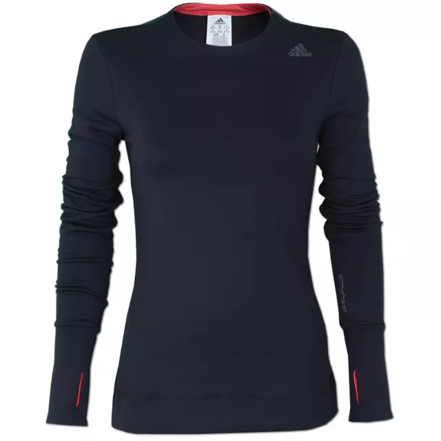 adidas Damen Climaheat Baselayer Langarm Shirt Funktionsshirt Gr.XS schwarz