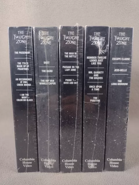 Twilight Zone VHS Lot of 5 New 1988 (#2)