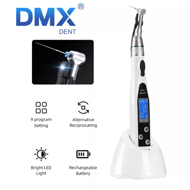 Woodpecker Dental Wireless LED 16:1 Endo Motor Contra Angle Root Canal Treament