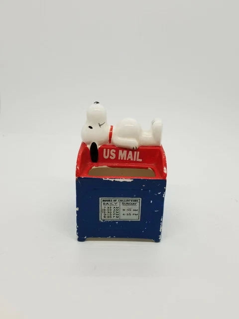 Tirelire Snoopy Ancienne – Plâtre, 1958/1966, United Feature