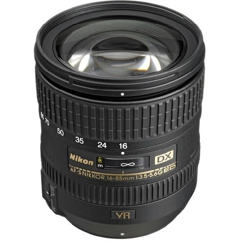 Nikon AF-S DX NIKKOR 16-85mm f/3.5-5.6G ED VR Lens