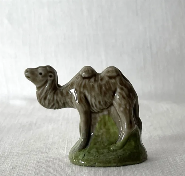 Vintage Wade Whimsies Porcelain Ornament Bactrian Camel No. 34