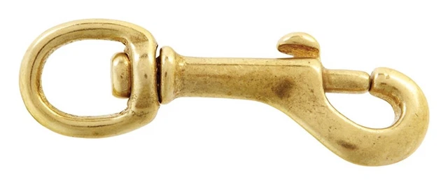 Campbell T7625614 Bronze Round Swivel Eye Bolt Snap 3-1/16Lx5/8Dia. in. 20 Pack