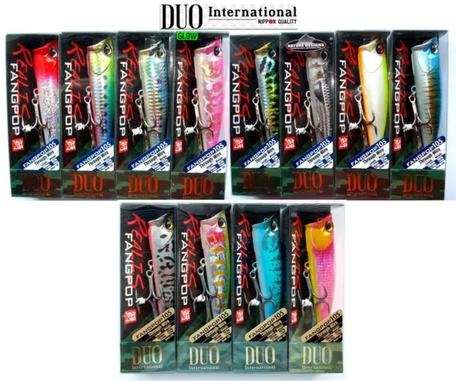 DUO REALIS FANGPOP 105 Popper Topwater Poper Fishing Lure,Hard Bait,Sea Bass