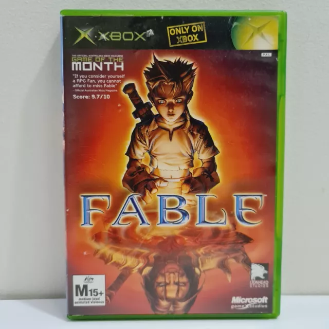 Fable: The Lost Chapters (Microsoft Xbox, 2004) Complete Tested & Working