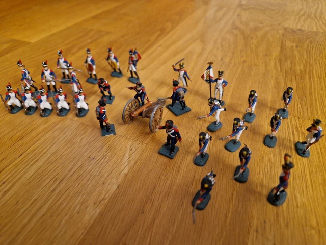 Soldat De Plomb 54mm - Fusilier Grenadiers Garde Impériale - Signé Claude Alexandre