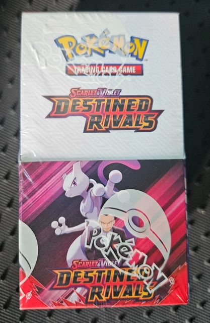 POKEMON SCARLET & Violet Destined Rivals Booster Box TCG ( 18 Packs ...