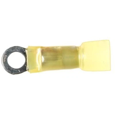 (10) 12-10 Gauge Crimp & Solder Ring Terminals #10 Stud