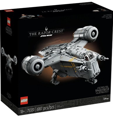 razor crest lego ship