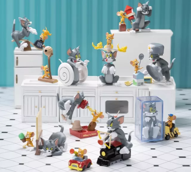 52Toys Warner Tom and Jerry Brawls Series Confirmed Blind Box Figure HOT！