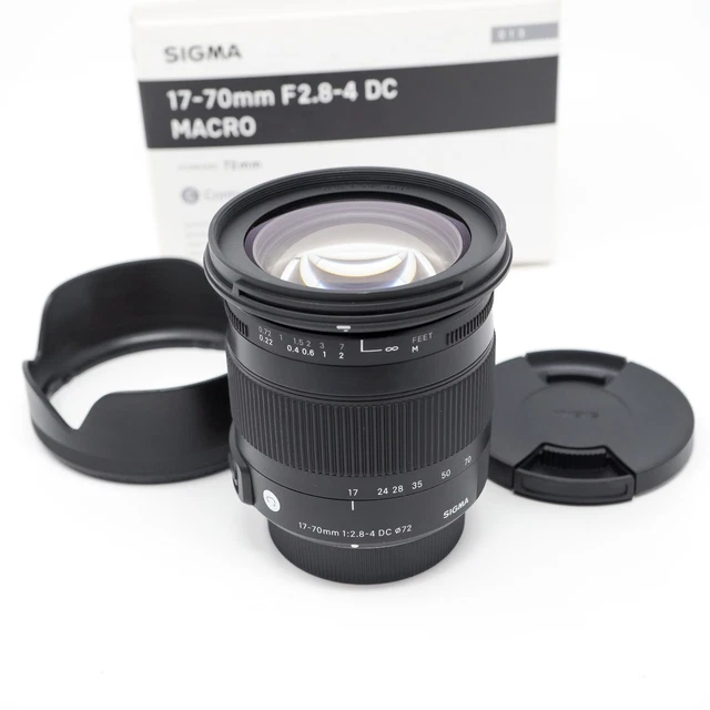 SIGMA 17-70MM F/2.8-4 DC Macro OS HSM Contemp Zoom Lens for Nikon ...
