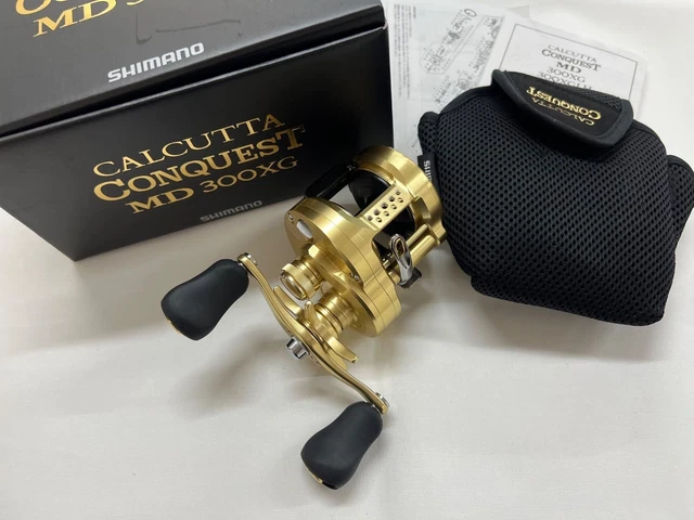 リール SHIMANO CALCUTTA CONQUEST MD 300XG Shimano Calcutta Conquest MD 300XG Baitcast Reel Multicoloured