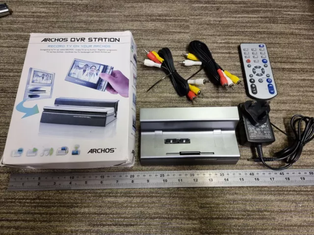 ARCHOS DVR STATION GEN 5 DOCK Original 5. Aufnahmemedien Docking Fernbedienung AV-Kabel