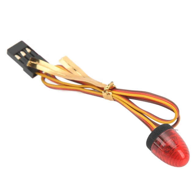 (Rouge) LumièRe 'alarme De Voiture RC Compacte Haute Simulation 3